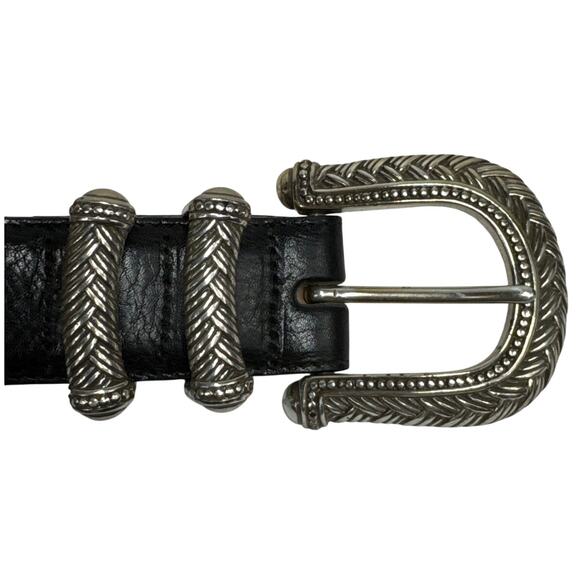 Brighton Belt Size Medium, Leather, Black, Women's - Picture 2 of 6